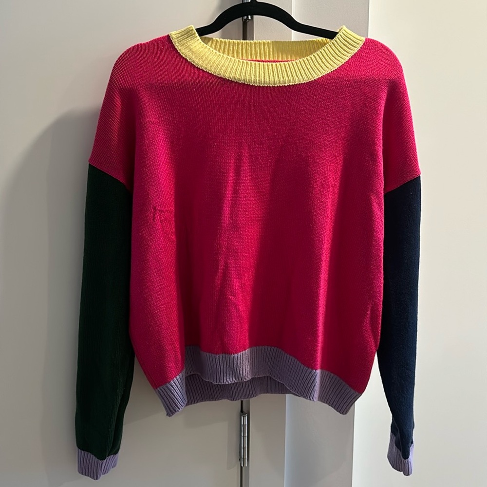 Multi color sweater